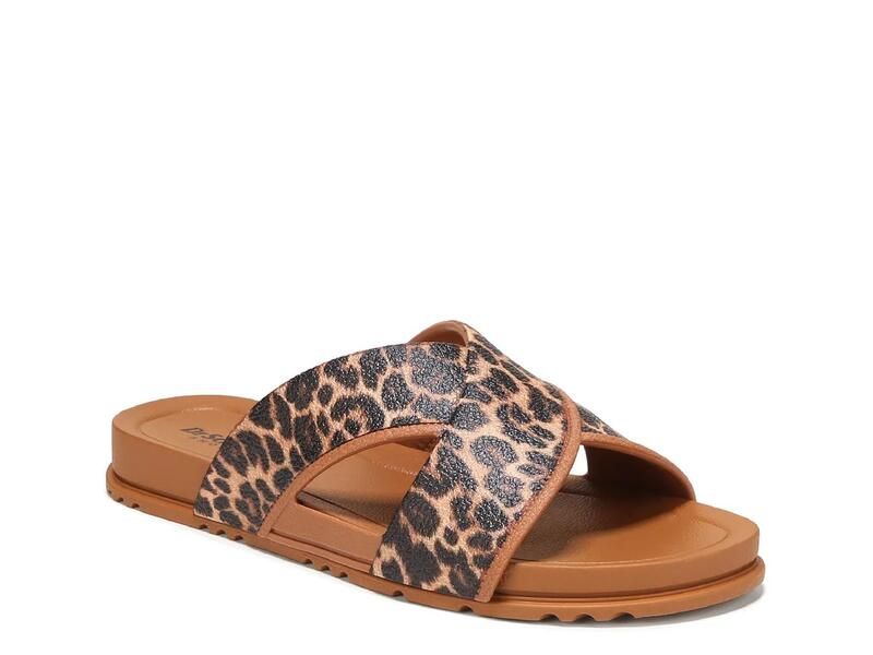 ドクター・ショール レディース シューズ サンダル Dr SchollsSun Dreamer Sandal Tan Leopard Print タン