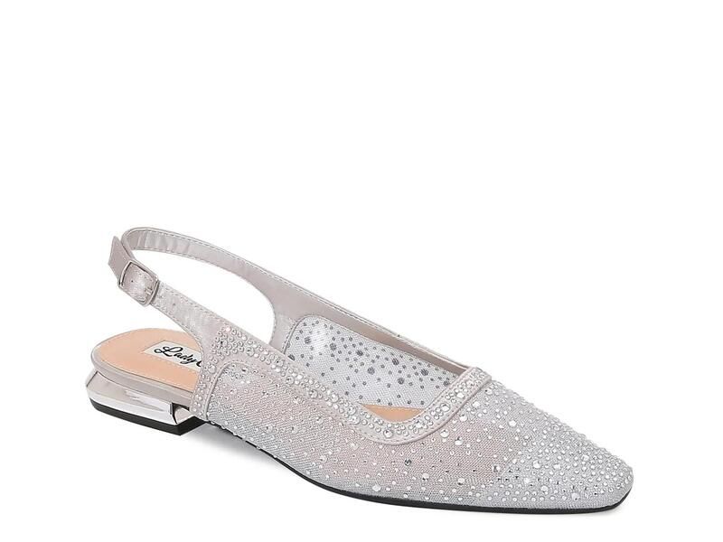 レディクチュール レディース シューズ パンプス Lady CoutureKara Flat Silver Metallic シルバー