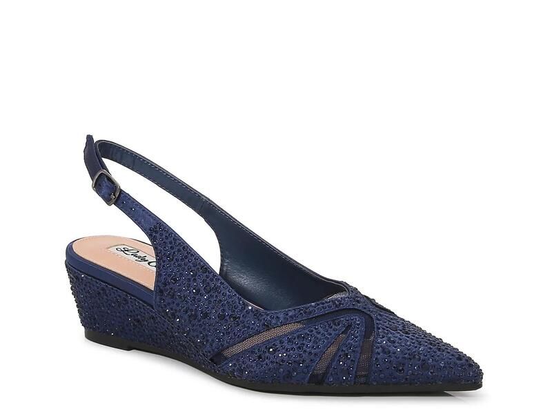 レディクチュール レディース シューズ パンプス Lady CoutureDaniela Wedge Pump Navy ネイビー