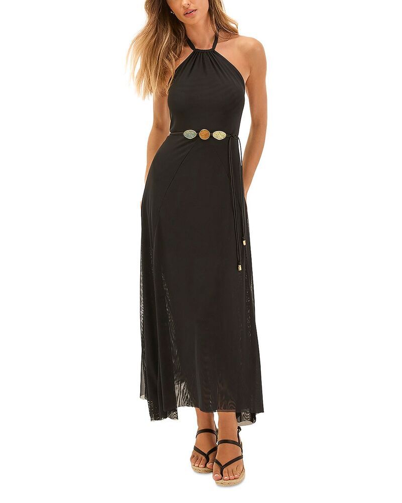 ヴィックス パウラ ハーマニー レディース トップス ワンピース ViX Paula Hermanny Lelia Dress Firenze Black ブラック 62,040円