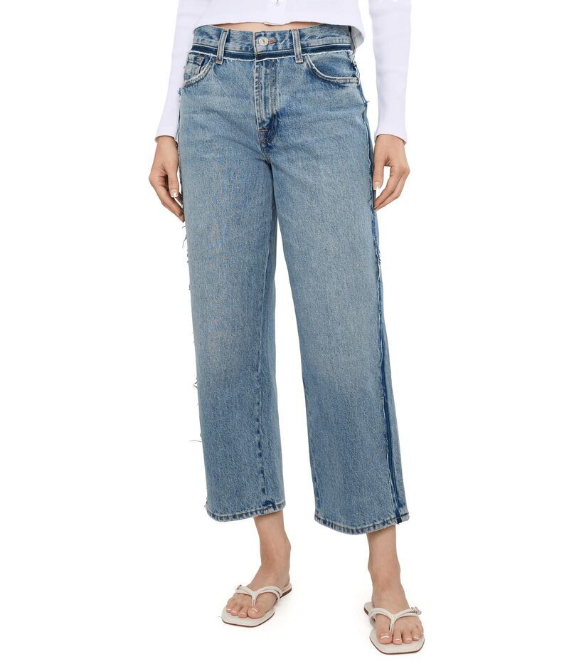 セブンフォーオールマンカインド レディース ボトムス デニムパンツ アンクル 7 For All Mankind Stovepipe Straight Ankle in Sapphire Dust S