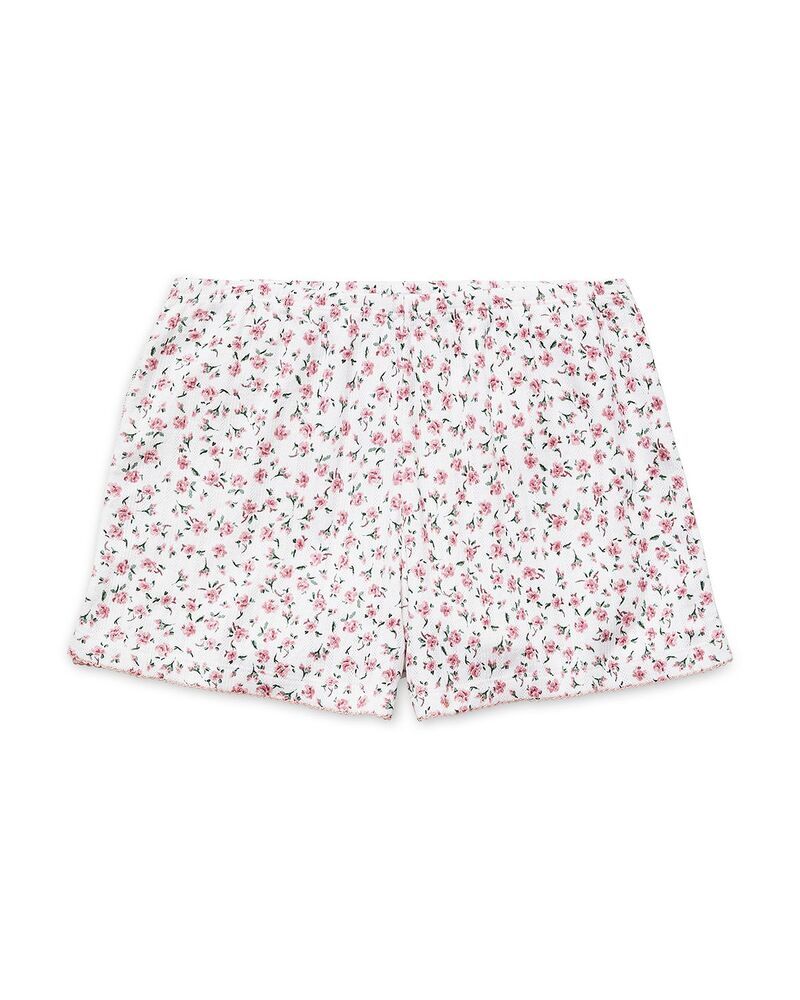 プティットプリュム レディース ボトムス ハーフパンツ・ショーツ ショートパンツ ニット Petite Plume Pointelle Knit Shorts Pink ピンク