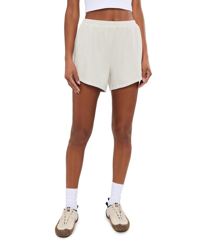 ビヨンドヨガ レディース ボトムス ハーフパンツ・ショーツ ショートパンツ Beyond Yoga Fade Out MidRise Shorts Washed Vintage White ホワイト