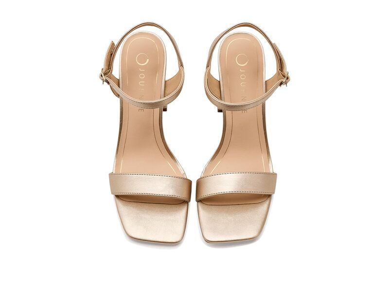 ジュルネ コレクション レディース シューズ ヒール Journee Collection Tivona Gold ゴールド