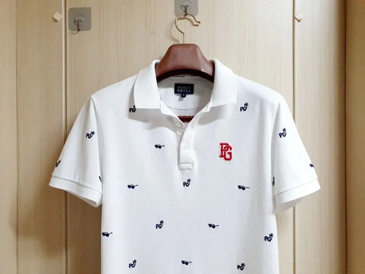 パーリーゲイツ 正規品 (100) 白 (カラーTシャツ)