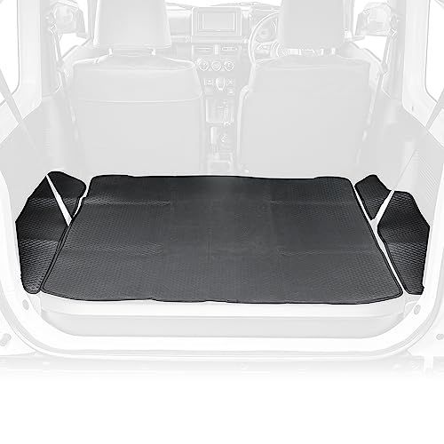 R◆セイワ(SEIWA) 車種専用用品 スズキ ジムニー&シエラ(JB64/JB74)専用 荷台ラゲッジマット IMP212 トランク部&後部シート対応 発泡ラバー素材 キズ防止 両面滑り止め カー用品