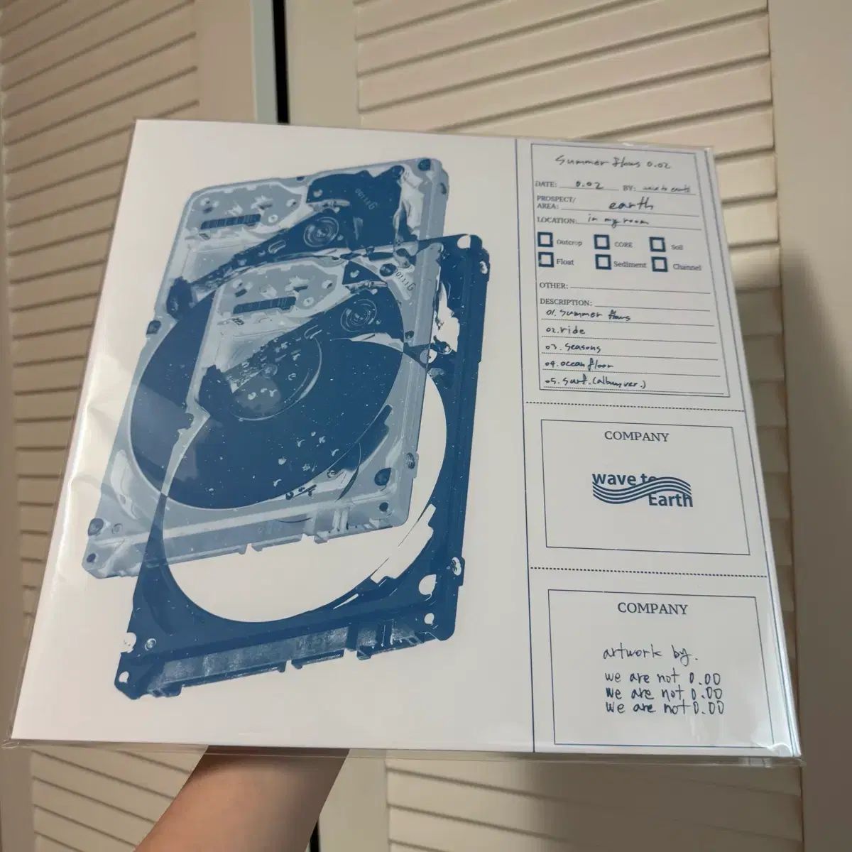 未開封 ウェーブツアー LP (ホワイトハーフ)
