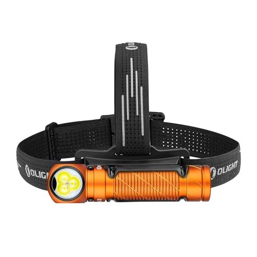 OLIGHT(オーライト) Perun 3 LED ヘッドライト 充電式 懐中電灯 ヘルメットライト フラッシュライト head lamp ledライト 白＆赤 3000ルーメン 強力 180°調整可能 IP68防水防塵 軽量 センサー機能 a6a1c83d