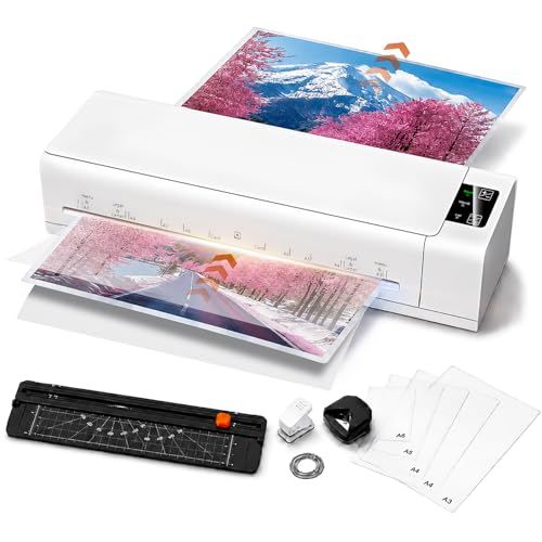 ラミネーター A3/A4対応 ラミネート 器 80~150μmフィルム対応 ラミネーターa3対応 冷/熱モード 紙詰まり防止 波打ち防止 気泡なし ABS機能 ラミネート機械 静音 簡単操作 60秒ウォームアップ a3 ラミネート ノートリン 53dfc2ee