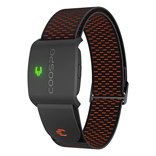 COOSPO HW9 心拍計 アームバンド 光学式 心拍センサー ANT+&Bluetooth5.0 ハートレートセンサー 心拍数測定 心拍ゾーンライト IP67防水 ロードバイク用 Strava/Zwiftアプリ対応 日本語説明書付きma 5c76c309