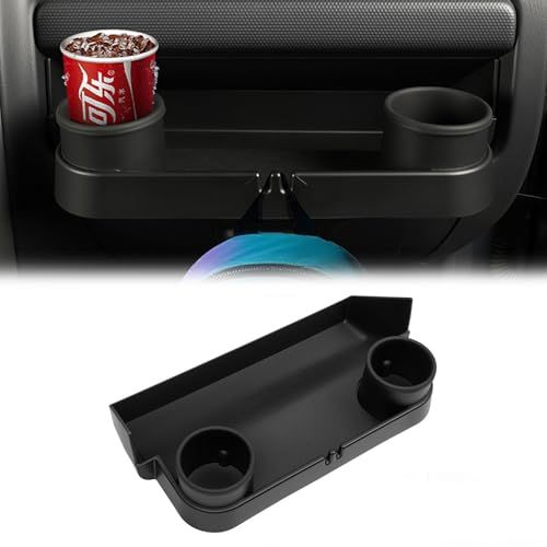 スズキジムニー 助手席収納ボックス JB23 ジムニーシエラJB43 収納ドリンクホルダー 増設 ドリンクカップホルダー カップホルダー 小物入れ 収納ボックス カード収納トレイ (三代目ジムニー)ts
