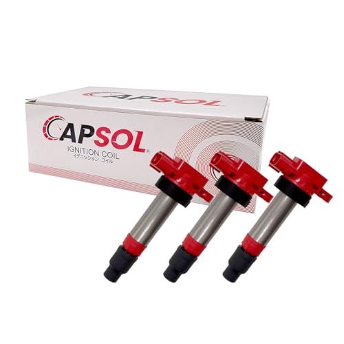 CAPSOL ジムニー JB23W 強化イグニッションコイル 燃費改善 ハイパワー 馬力アップ 3本セット 1台分 33400-76G00 33400-76G01ts