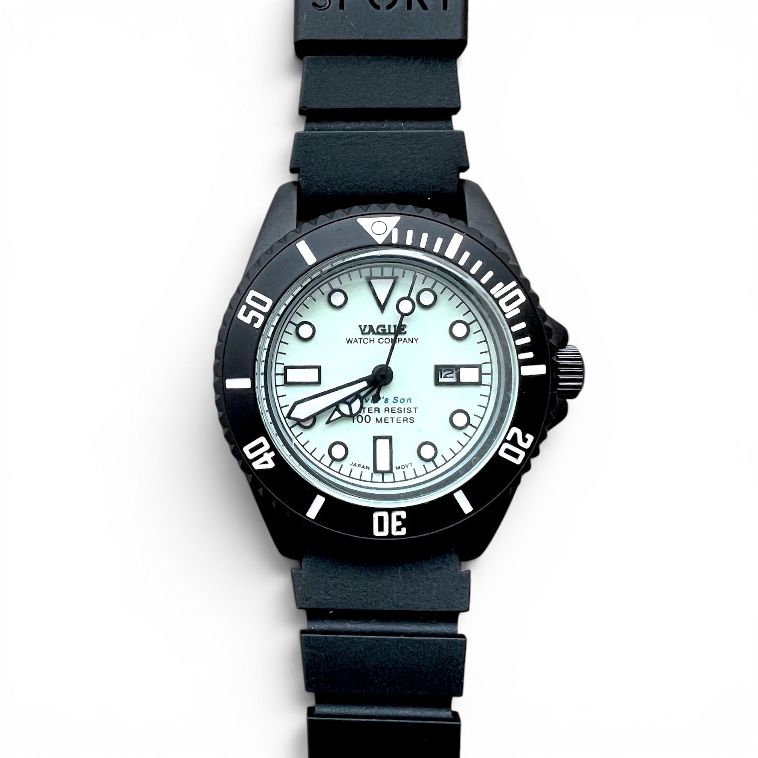 VAGUE WATCH CO. ヴァーグウォッチ DIVER’S SON ダイバーズサン クォーツ式ダイバーズウォッチ
