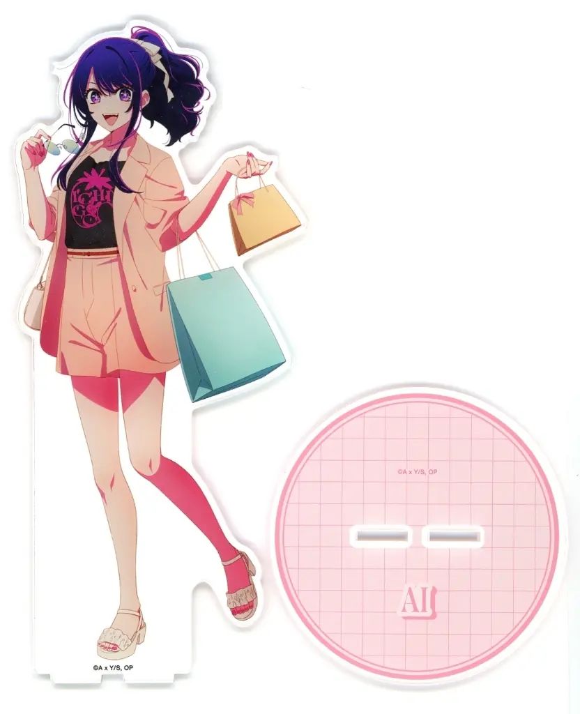 【中古】アクリルスタンド・アクリルパネル 星野アイ 描き下ろし ショッピングver. 特大アクリルスタンド 「【推しの子】」