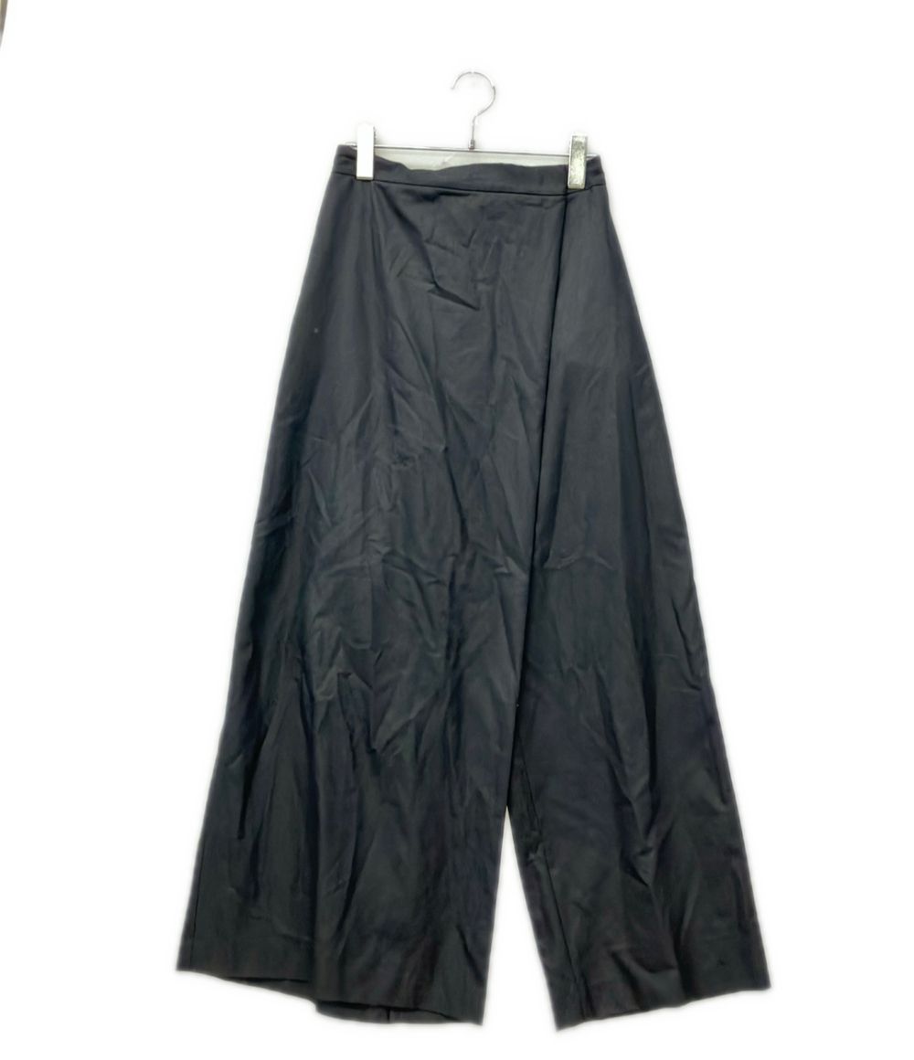 コンテ バックゴム ラップ ワイドパンツ レディース SIZE 38 CoNTE