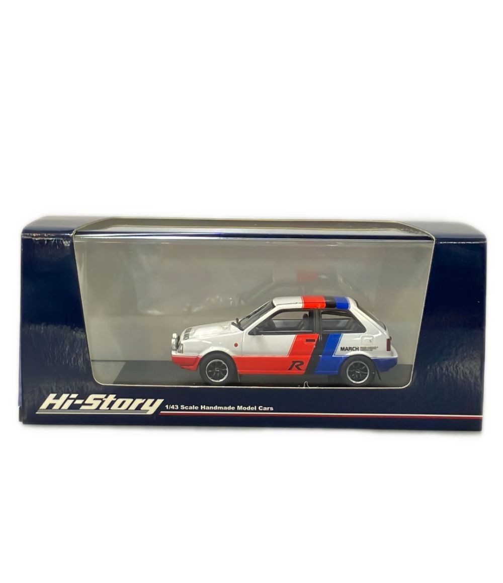 ハイストーリー NISSAN MARCH R (1988) 1/43 ミニカー