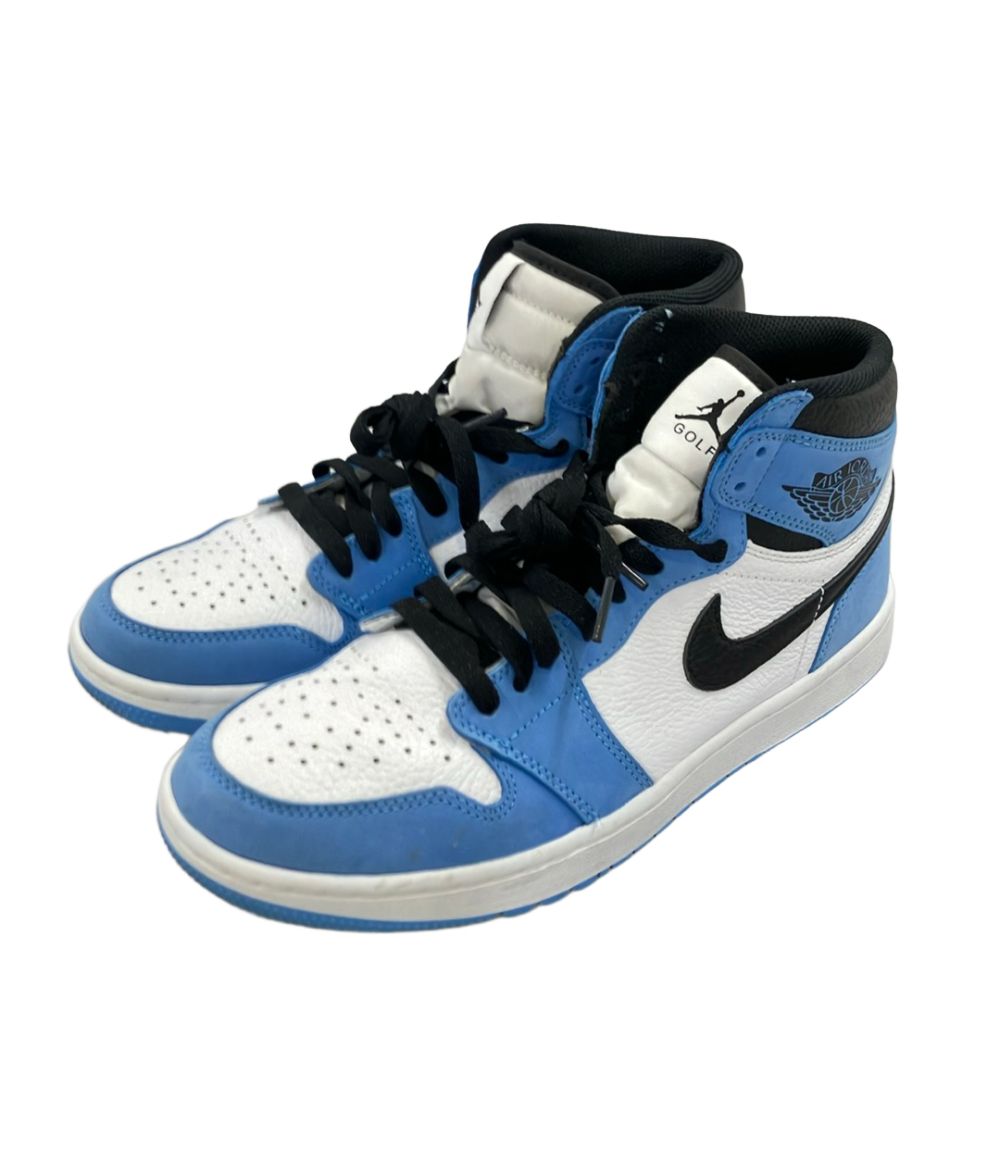 ナイキ ハイカットスニーカー ゴルフシューズ エア ジョーダン 1 ハイ ゴルフ DQ0660-400 メンズ SIZE 27.0 (L) NIKE