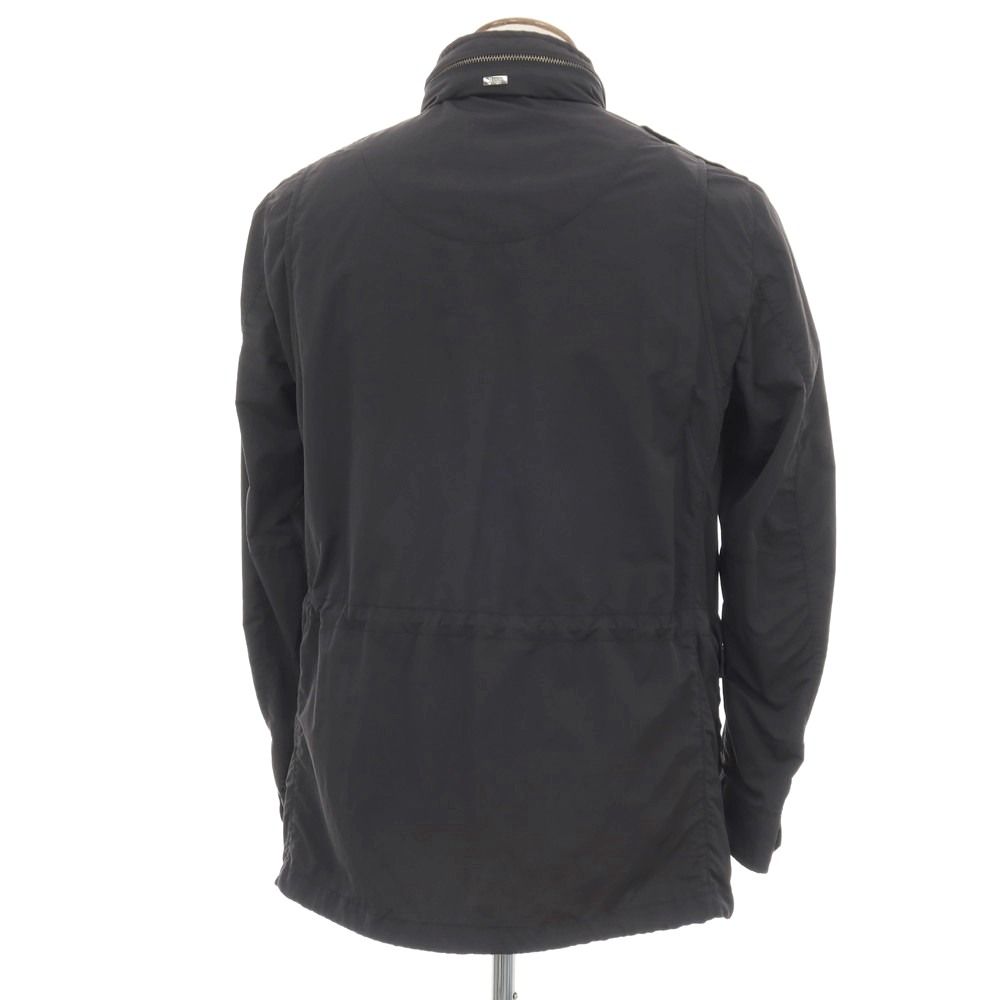 中古】ヘルノ Herno ナイロン M-65 フィールドジャケット ネイビー系