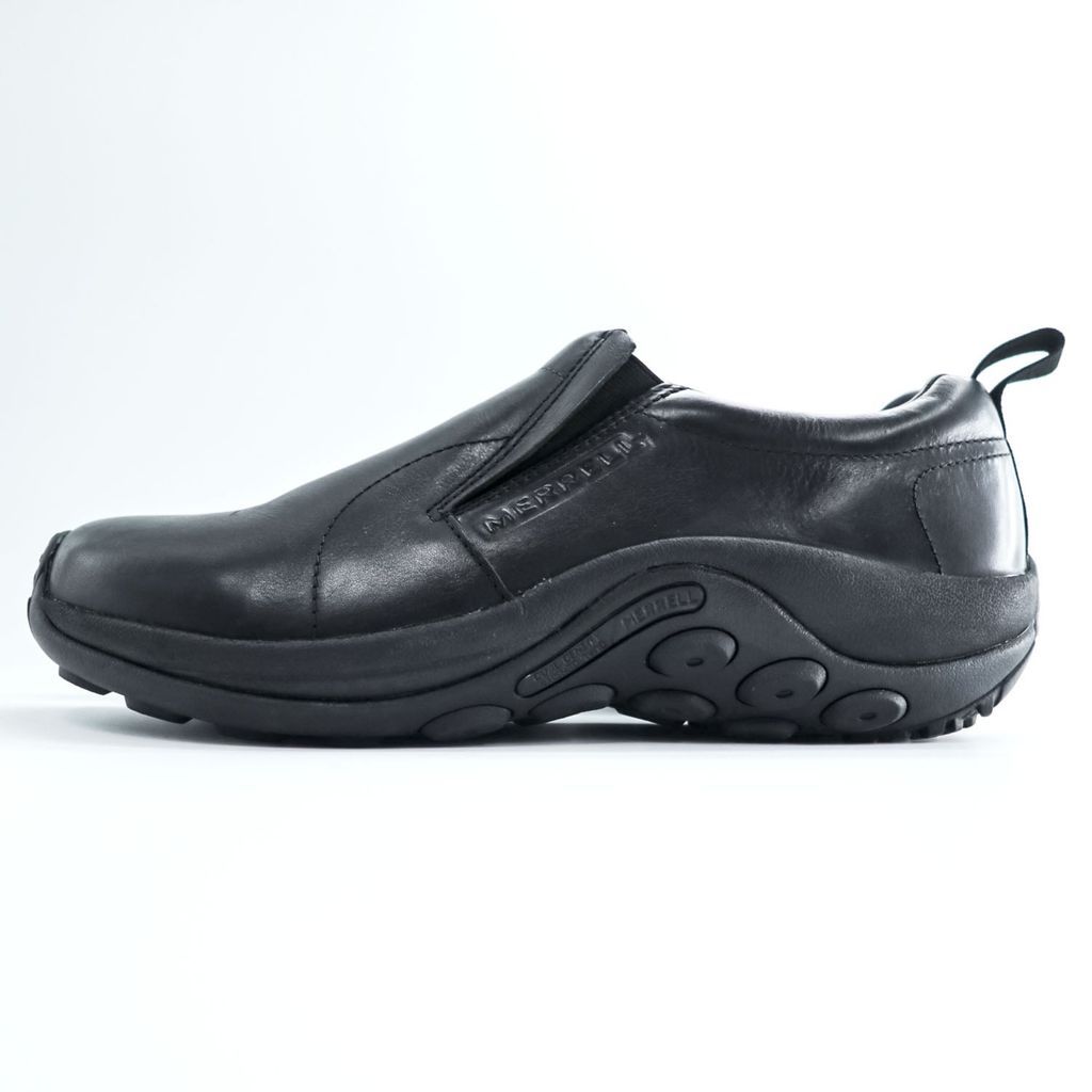 MERRELL ジャングルモック JUNGLE MOC レザー 2 スリッポン スニーカー 28cm ブラック フルグレインレザー ダブルストレッチゴア J17199
