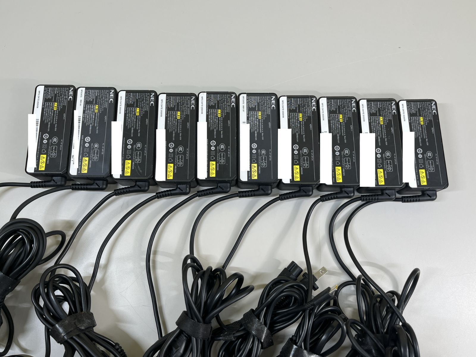 ◇NEC PC-VP-BP130 ADP011 45W USB-C ACアダプター 10個セット