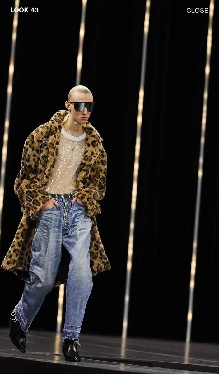 Celine セリーヌ ヒョウ柄 レオパード ファー コート ジャケット