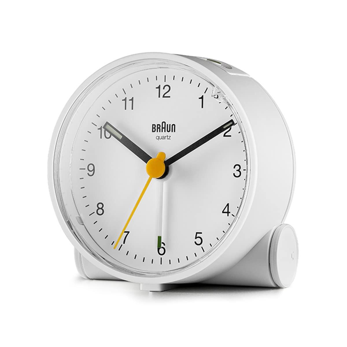 【国内正規輸入品】BRAUN/ブラウン 置き時計(卓上時計)アナログアラームクロック ホワイト BC01W 国内発送