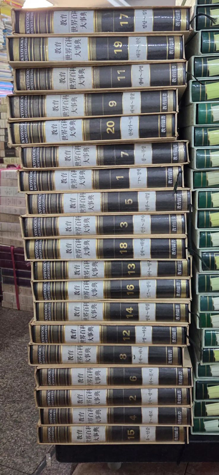教育世界百科事典 教養書籍 19巻セット 百科事典 中古本