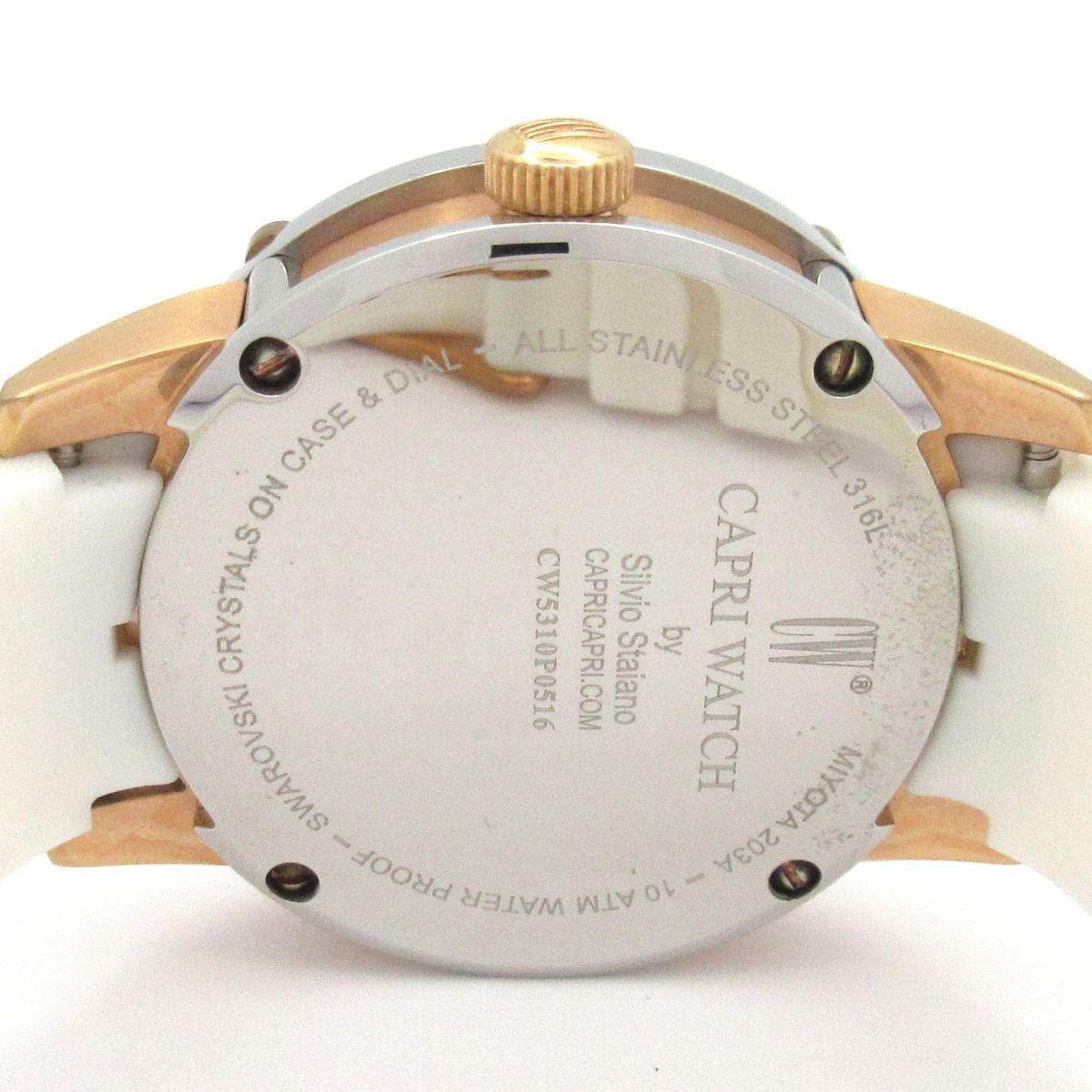 CAPRI WATCH(カプリウォッチ) 腕時計 - 5310 ボーイズ 白×マルチ 