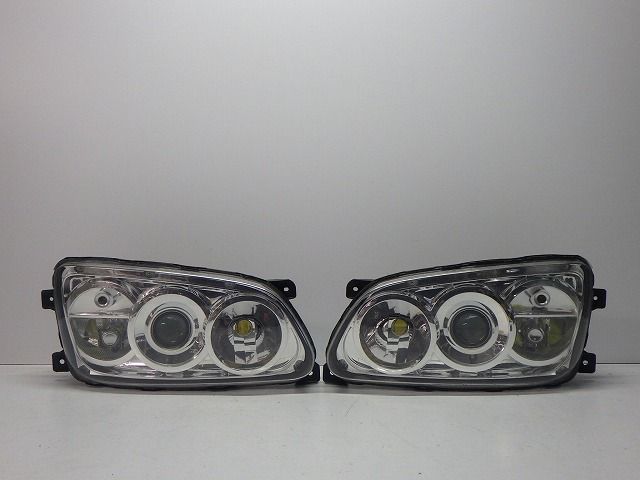 プロフィア　レンジャー　ヘッドライト　左右　HID　ユニット　100-35015　24V　100－35889　100-35020　コーティング　綺麗　260611235