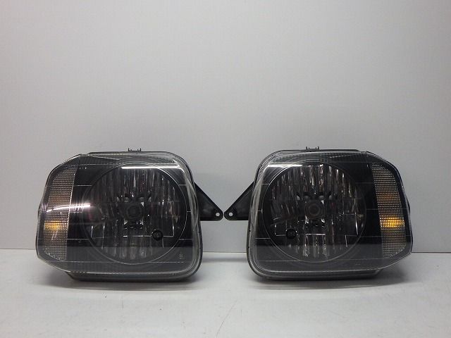 ジムニー　ヘッドライト　左右　ハロゲン　JB23W　レべ無　100-32647　N　35320/35120-81A40　コーティング　綺麗　260611236