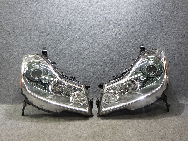 フーガ　ヘッドライト　左右　HID　キセノン　Y50　PNY50　前期　P4770　B　AFS付　26010-EG625　バラスト付　綺麗　GT　260611032