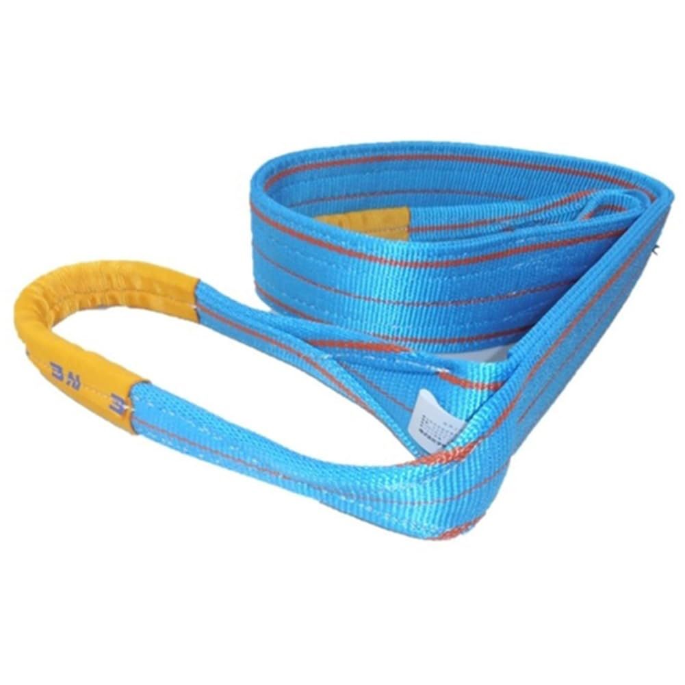 新品 テザック(Tesac) ブルースリング JIS4等級・両端アイ形 幅100mm×長さ7.5m