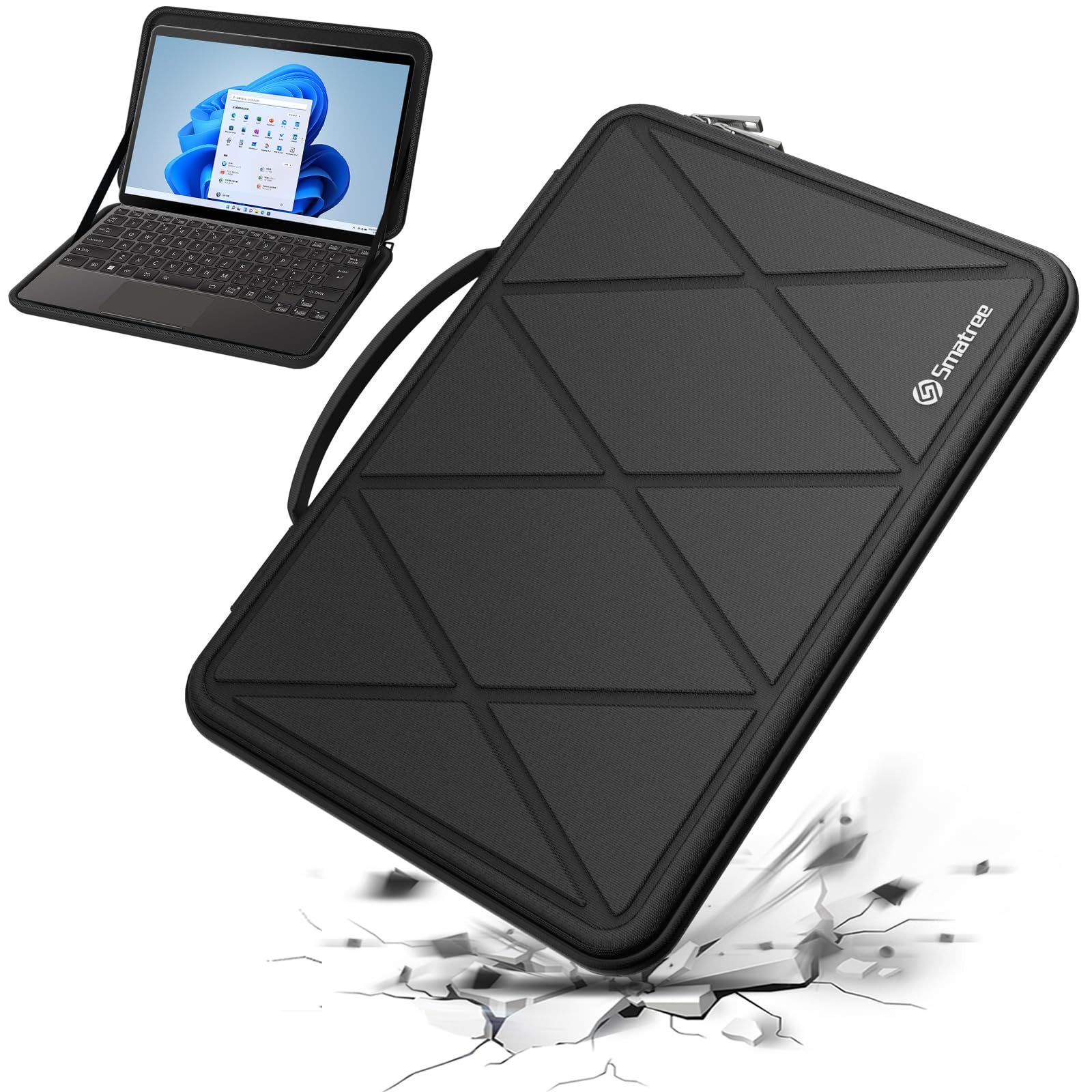 新品 Smatree 13.3インチノードパソコンハードケースLenovo IdeaPad Duet 5 Chromebook Gen 6-Qualcomm 、富士通FMV LOOX WL1/G,FMV LOOX 90/G ,FMV LOOX 75/G ;FM