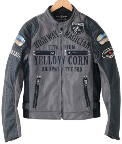 新品 [イエローコーン] Yellow Corn テキスタイルハイウェイマジシャン1 GRAY L YB-4109