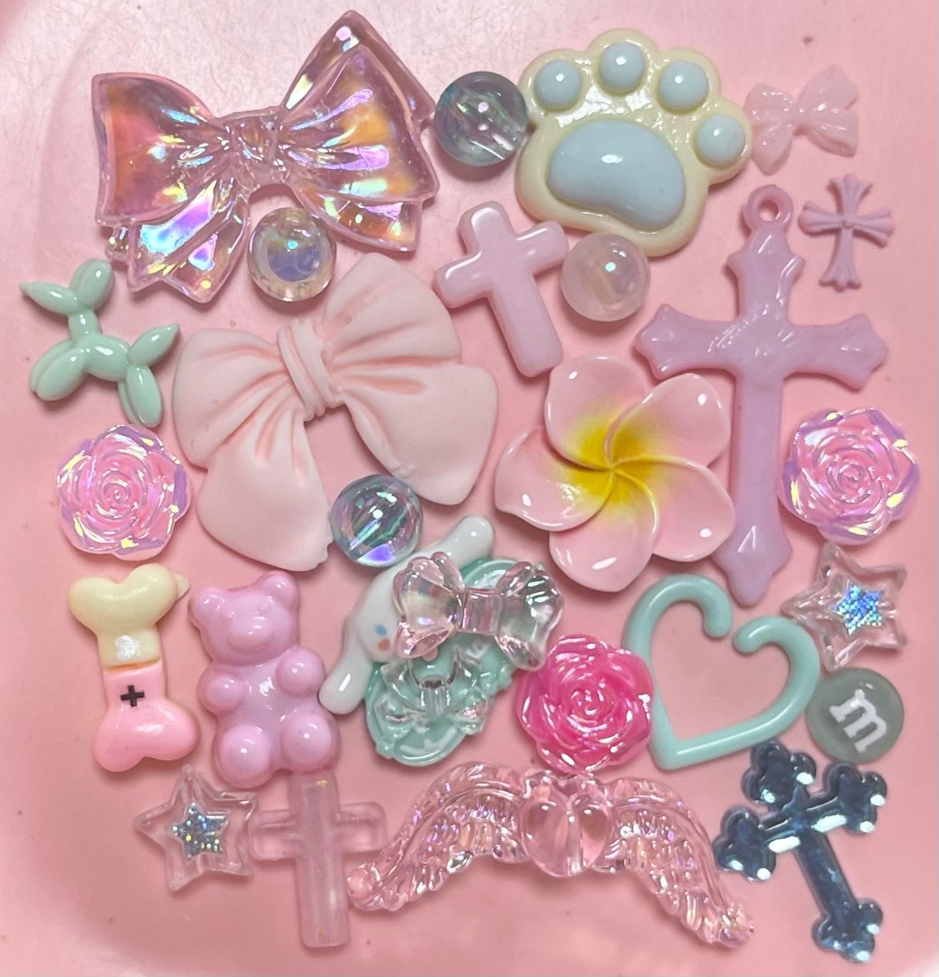 No.87 デコパーツ デコレーションパーツ まとめ売り ネイルパーツ