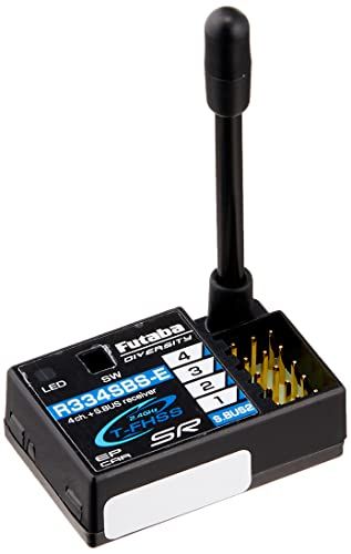 双葉電子工業 受信機 R334SBS-E(2.4G/7PX) 00107145-3(030536) 無線機器