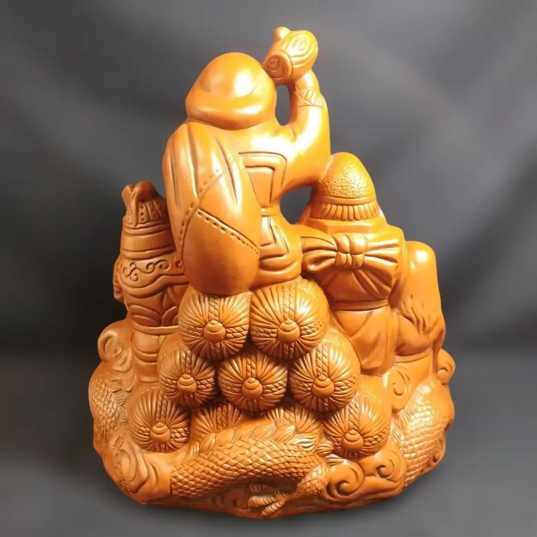 七福神 置物 インテリア 陶器製 高さ約37cm 福 L2335 - メルカリ