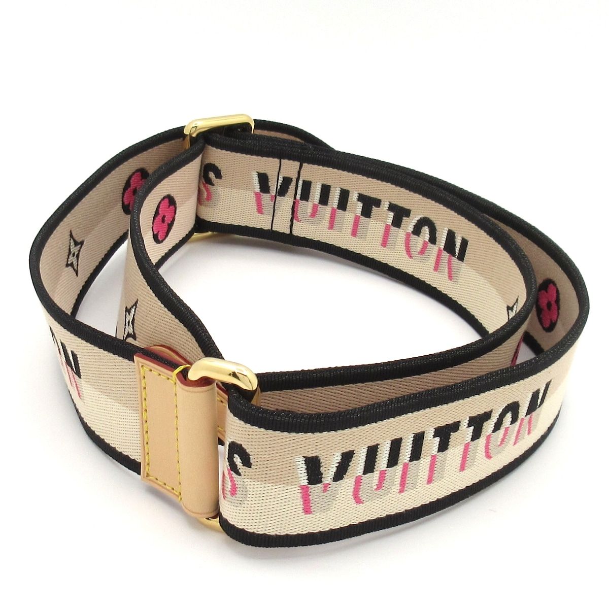 LOUIS VUITTON(ルイヴィトン) ショルダーストラップ美品 - ベージュ