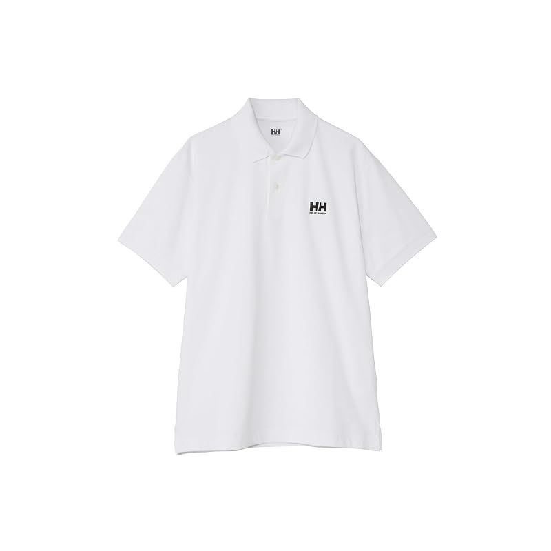 【新品】 [ヘリーハンセン] ポロシャツ S/S One Point Logo Polo クリアホワイト L