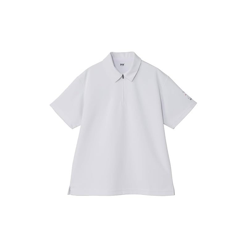【新品】 S/S Twin Sail Half-Zip Polo ホワイトマルチカラー M