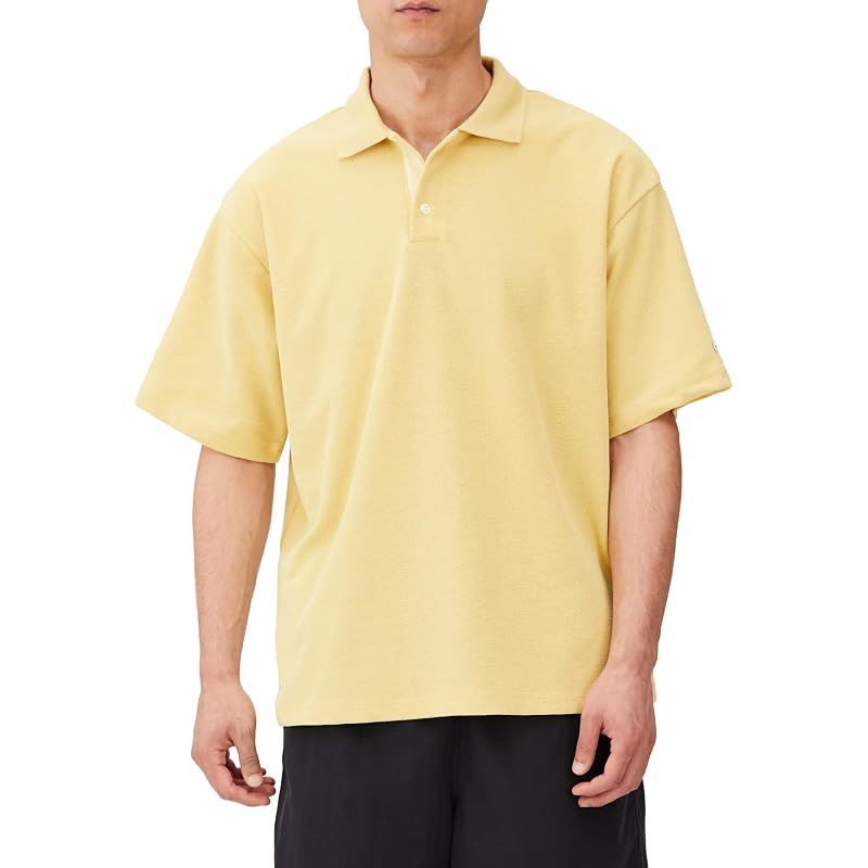 【新品】 [ヘリーハンセン] ポロシャツ S/S Marine Pile Polo アンバーイエロー