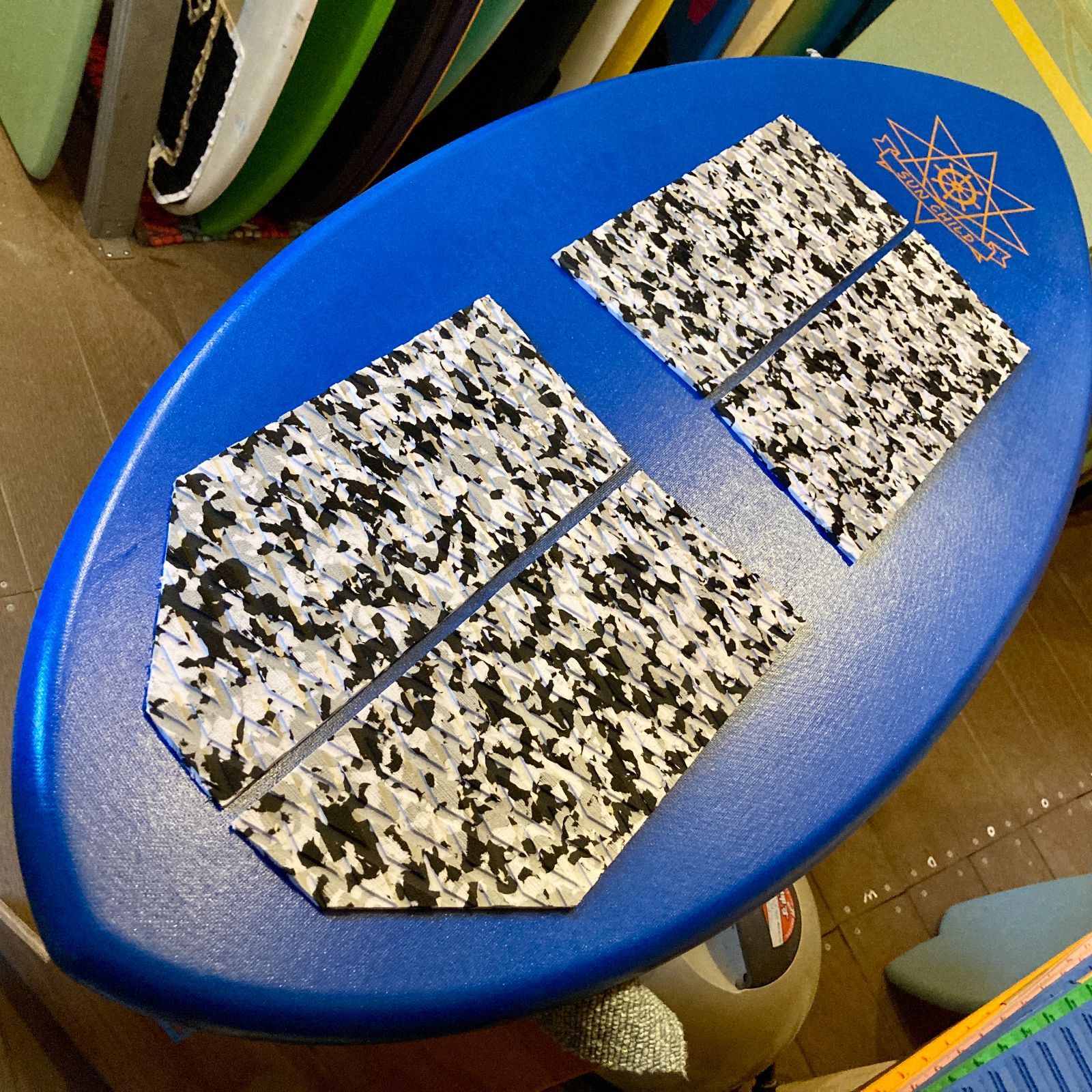 サンチャイルドスキムボード チビッコサ イズ100cm ブルー キッズ