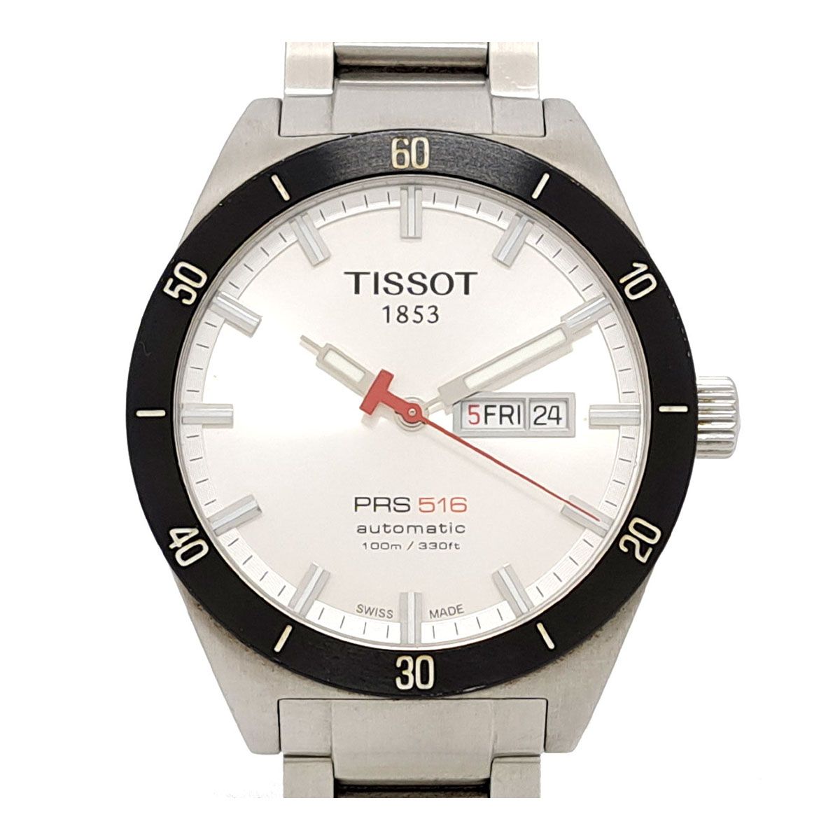 ティソ Tスポーツ PRS T044.430.21.031.00 自動巻き ステンレススティール メンズ TISSOT【中古】 【時計】