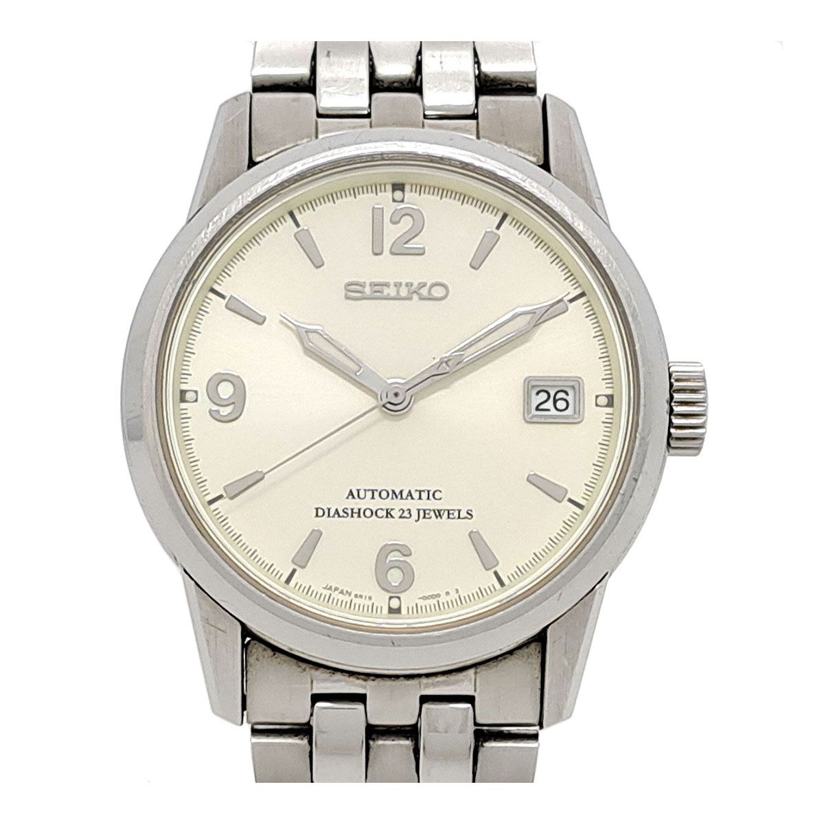 セイコー スピリット SCVS009 自動巻き ステンレススティール メンズ SEIKO 【中古】 【時計】 セイコー スピリット SCVS009 自動巻き ステンレススティール メンズ