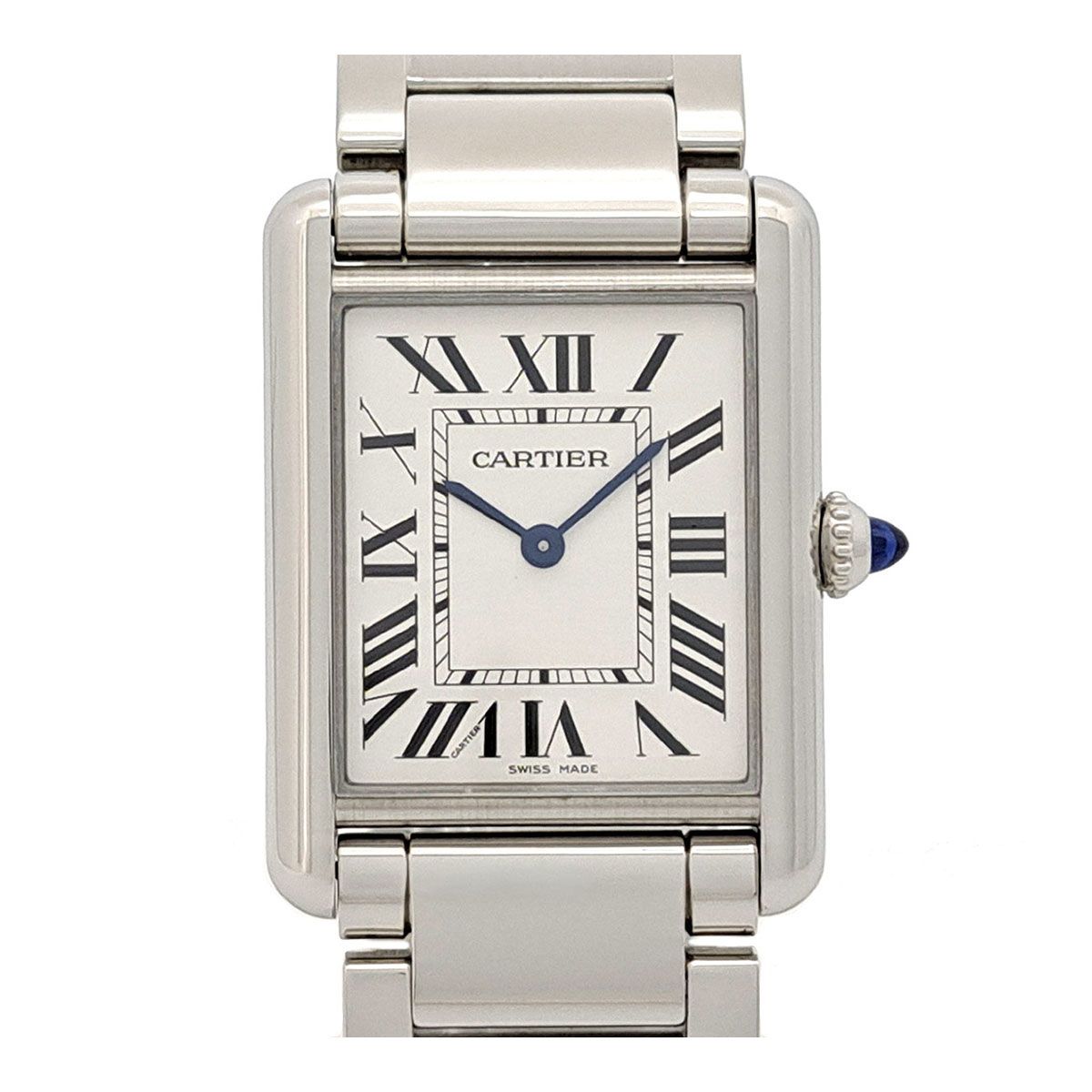 カルティエ タンク マスト LM WSTA0052 クオーツ ステンレススティール メンズ ボーイズ CARTIER【中古】 【時計】