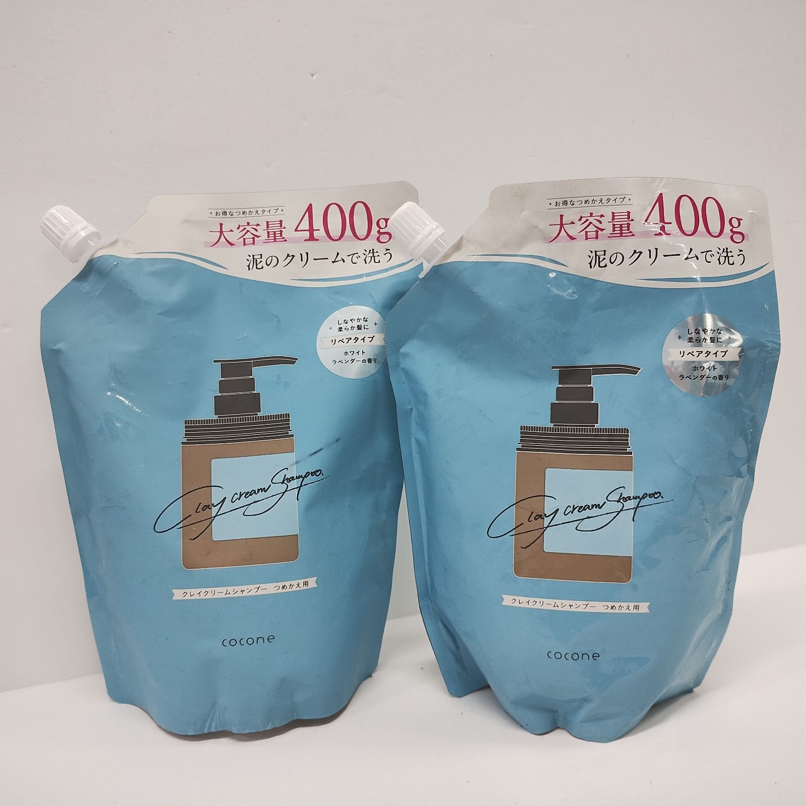 Y6269 cocone ココネ クレイクリームシャンプーリペア つめかえ用 400g