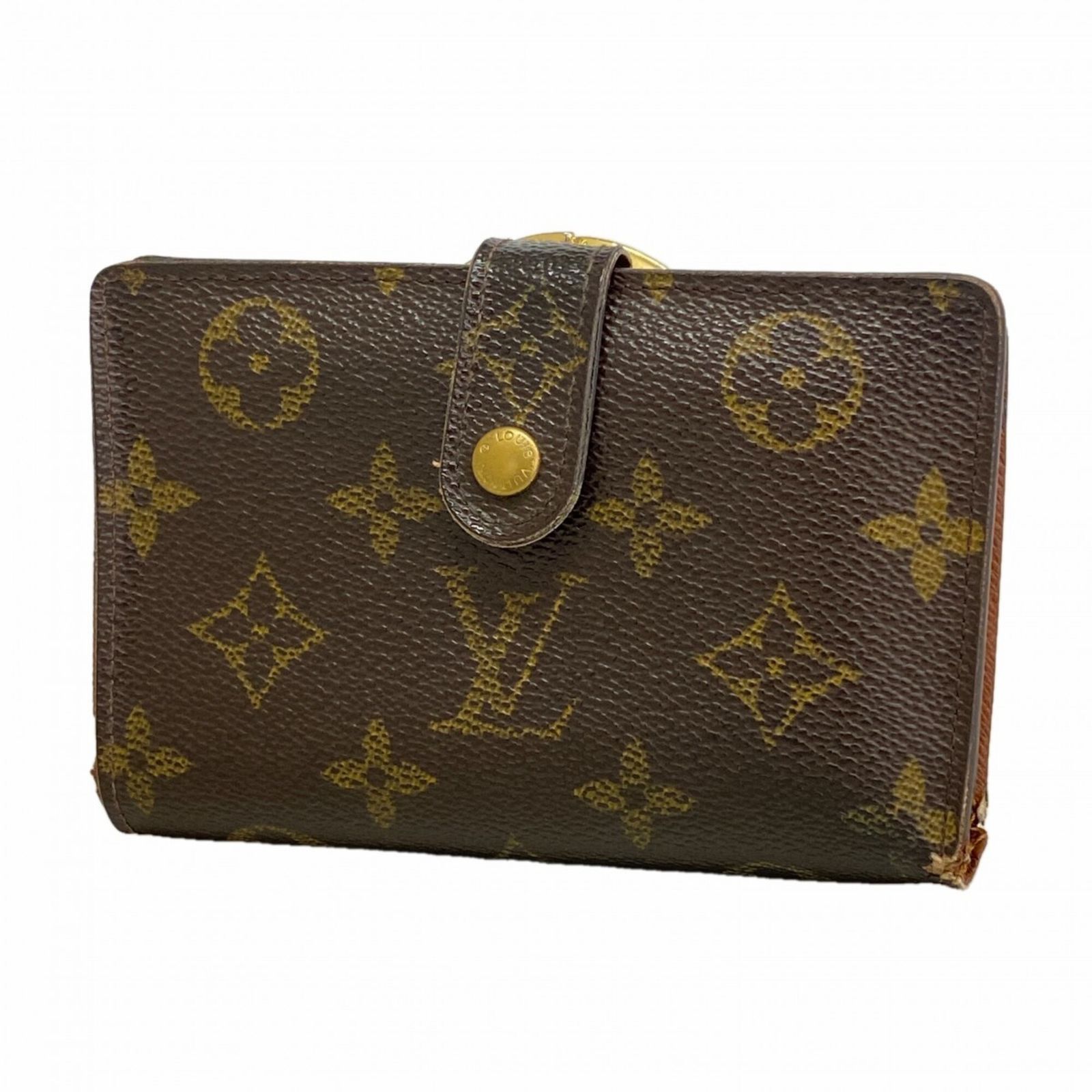 ルイ・ヴィトン(Louis Vuitton) ルイ・ヴィトン 財布 モノグラム ポルトモネビエヴィエノワ M61663 ブラウンレディース
