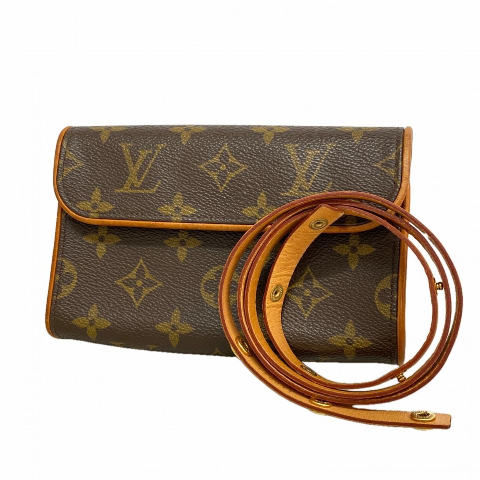 ルイ・ヴィトン(Louis Vuitton) ルイ・ヴィトン バッグ・ウエストバッグ モノグラム ポシェットフロランティーヌ M51855 ブラウンレディース