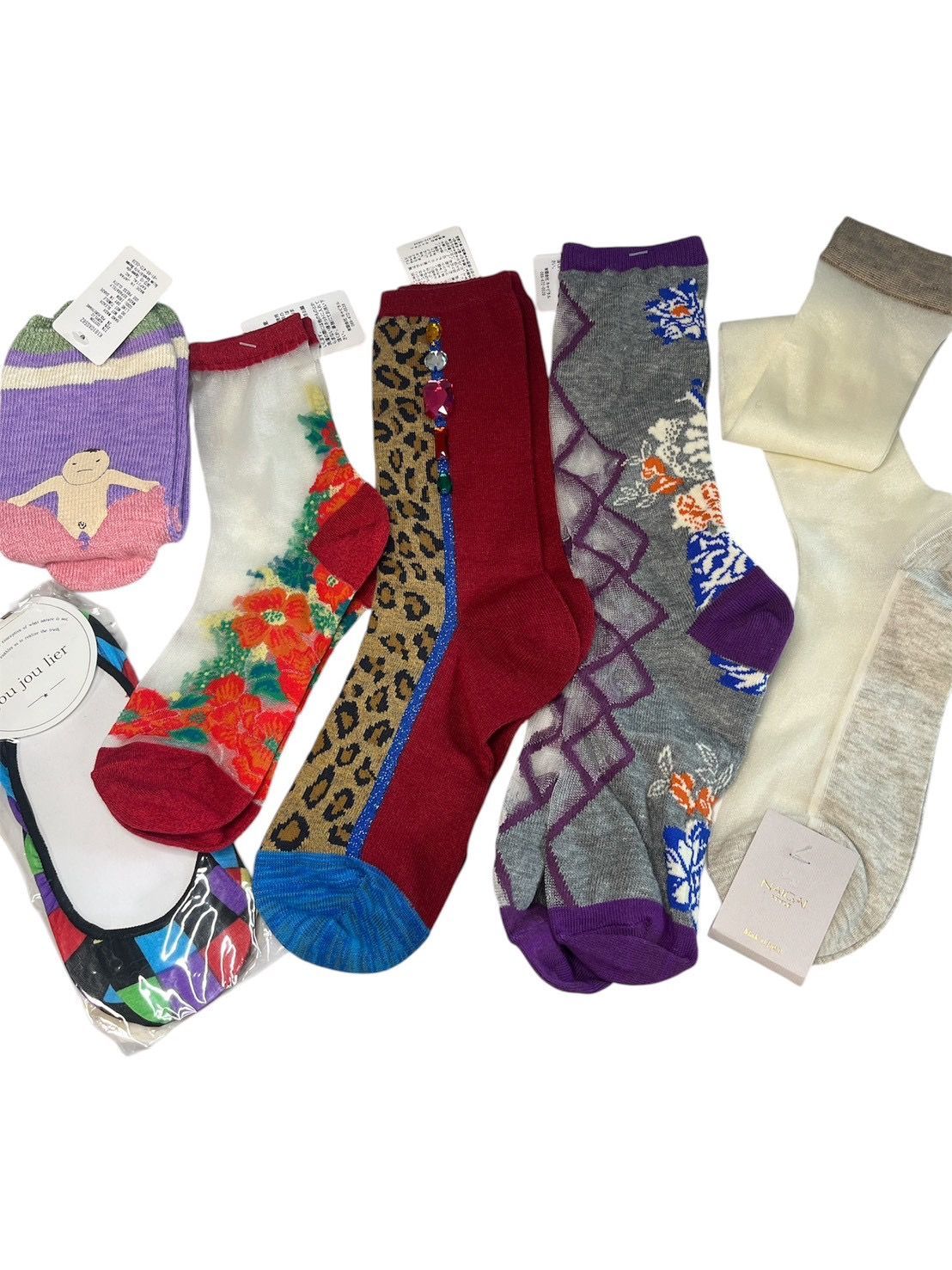 [Brand New and Unused] NITTA KAPITAL Capital NAIGAI Women's Socks 6 Pair Set Made in Japan