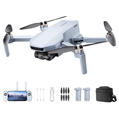 【新品】ドローン カメラ付き 4K動画 GPS搭載 EIS手ブレ補正 飛行時間62分迄 伝送距離4KM迄 折りたたみ式 軽量 ブラシレスモーター 初心者向け 誕生日 プレゼント バッテリー2個付属 （プレミアムセット） 9de16945